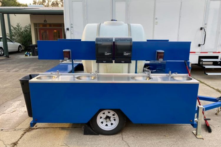 handwash station trailer