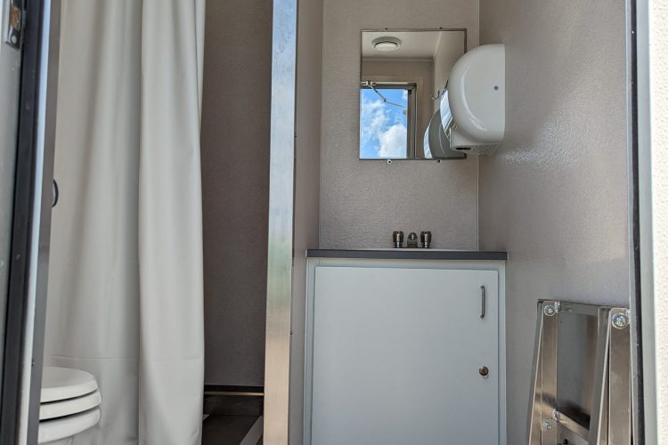 restroom shower combo trailer