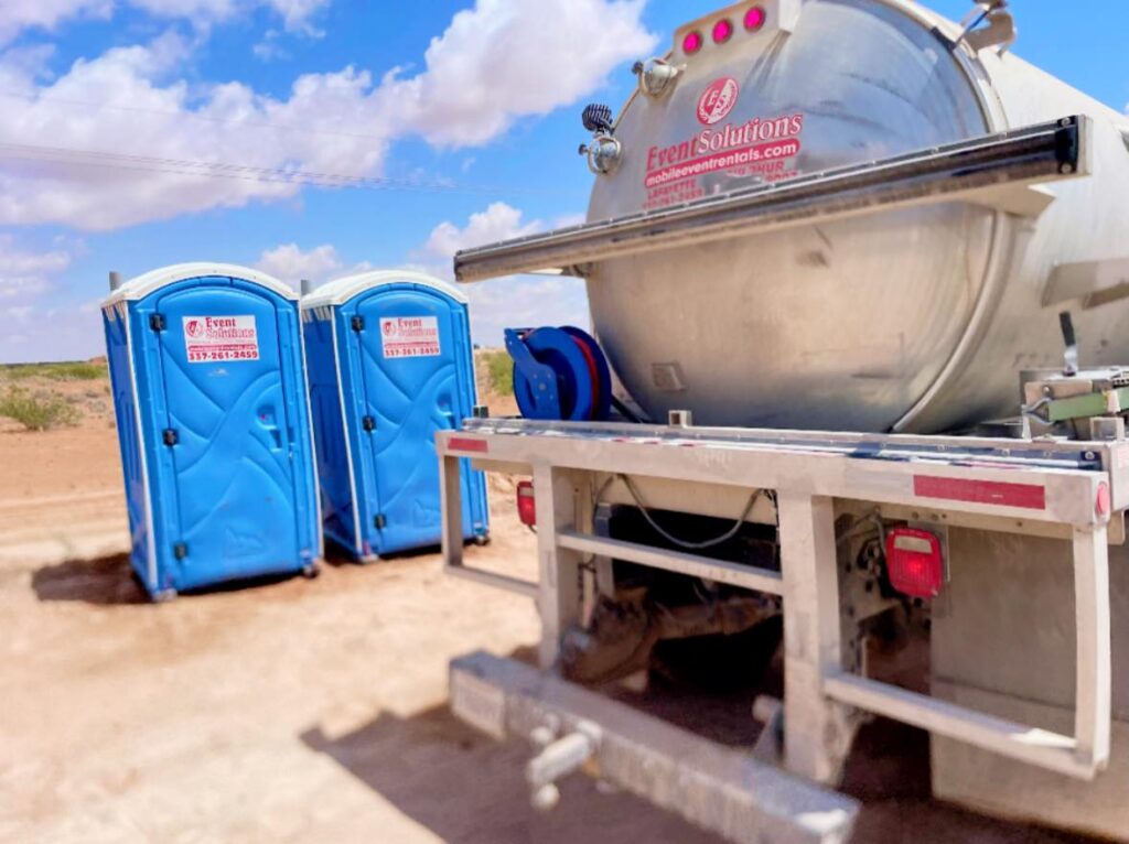 construction portable toilet rental in Crowley, LA
