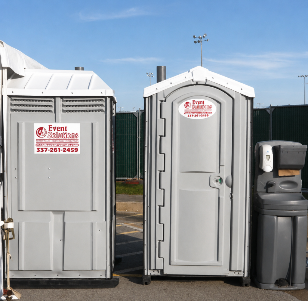 portable toilet rental in Lake Charles, LA