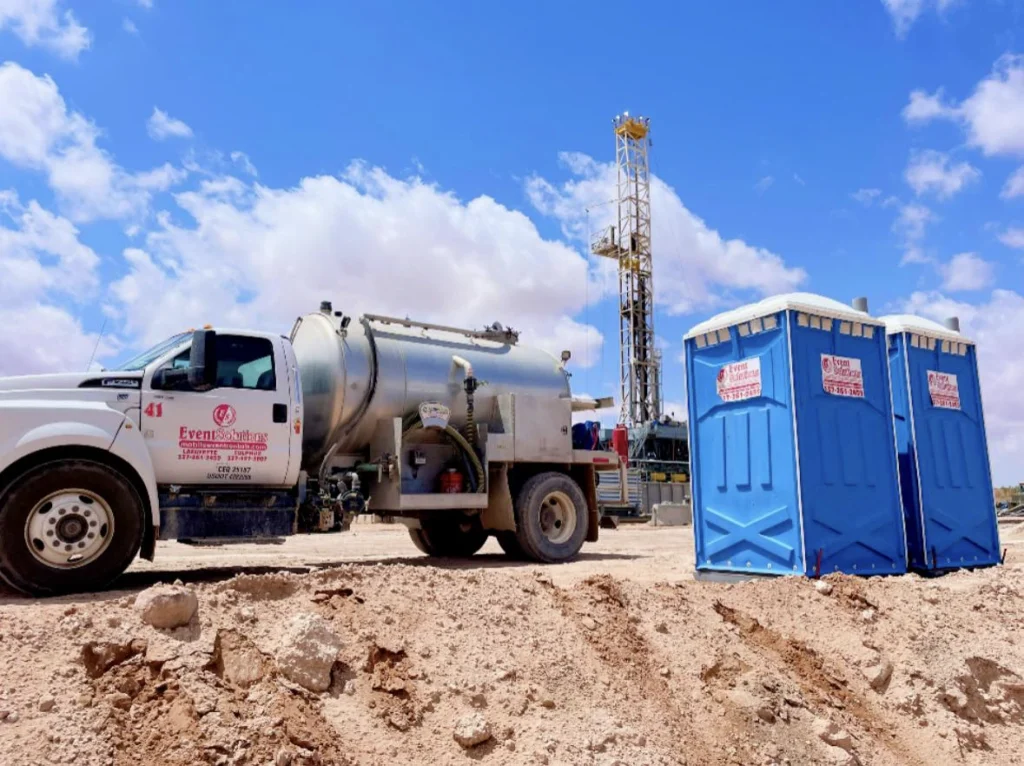 Portable toilet rental in Beaumont, TX